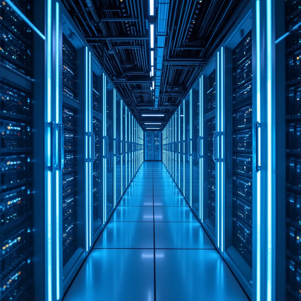 Moderno data center no Brasil
