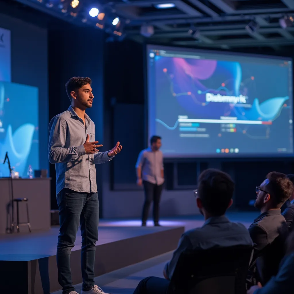 Apresentação de startup brasileira